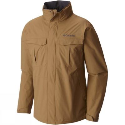 Chaquetas Columbia Dr. Downpour Hombre Marrones - Chile KJM315796